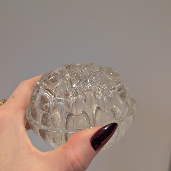 Clear Glass Decorative Bowl - Picture 7 of 9